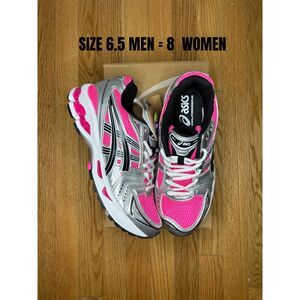 Asics Gel-Kayano 14 Pink Glo size 6.5 men = 8 women